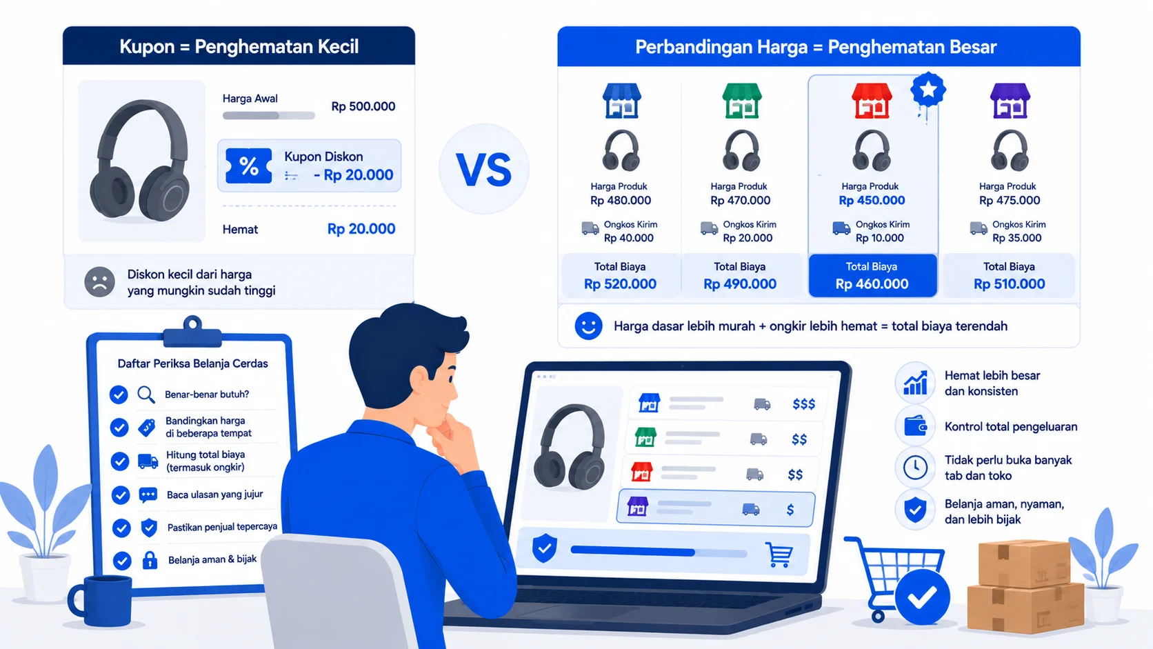 Why Price Comparison Saves More Money Than Hunting for Coupons