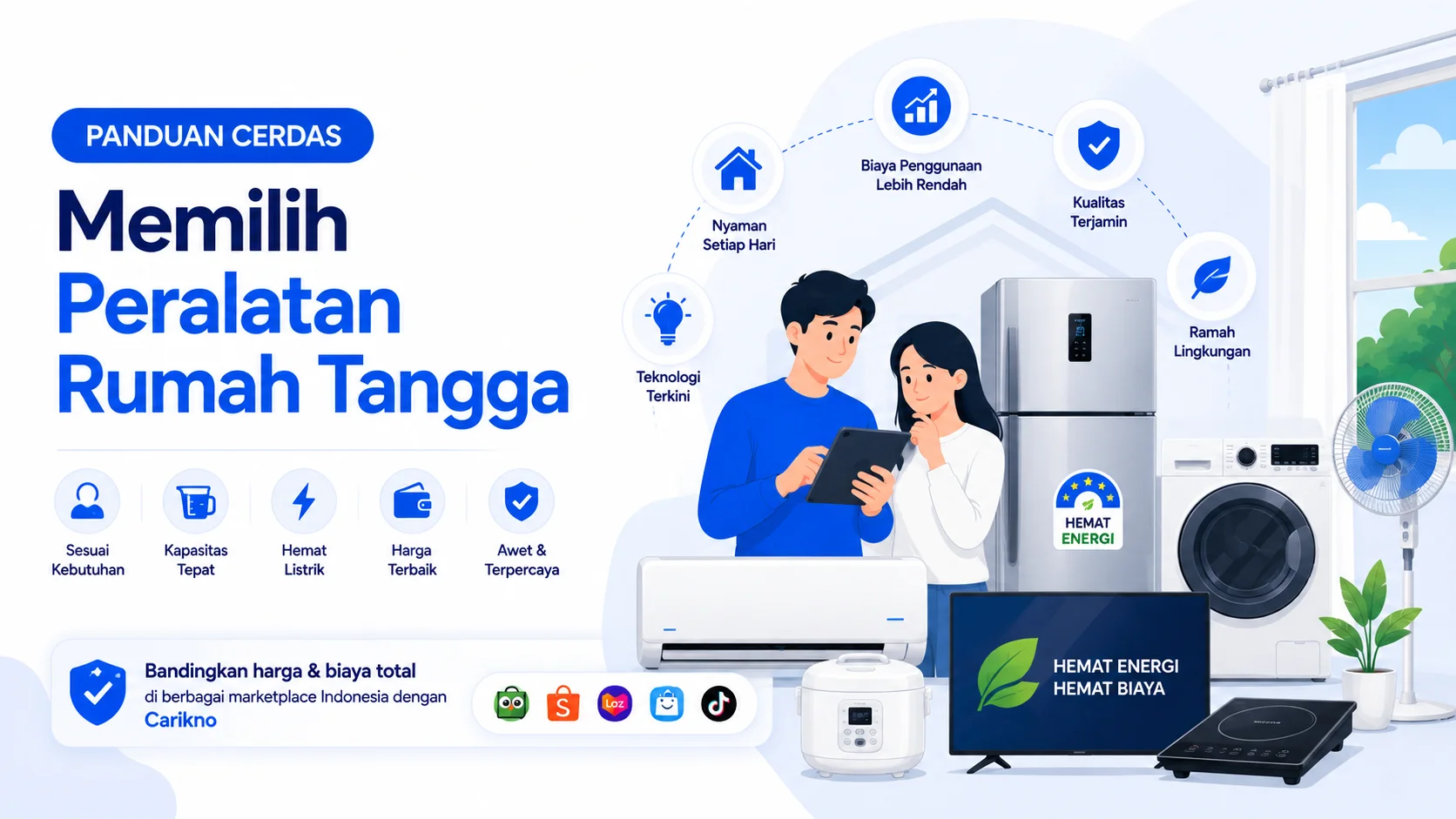 Panduan Cerdas Memilih Peralatan Rumah Tangga