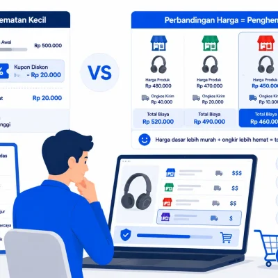 Mengapa Perbandingan Harga Lebih Hemat Daripada Mencari Kupon?