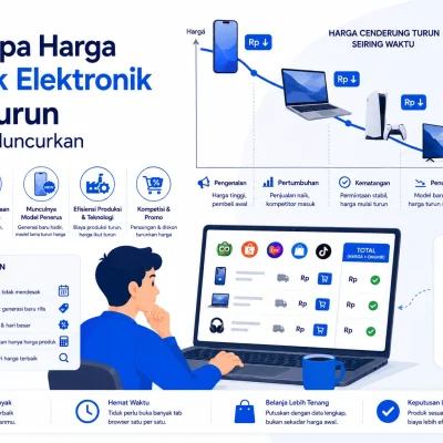 Mengapa Harga Produk Elektronik Bisa Turun Setelah Diluncurkan?